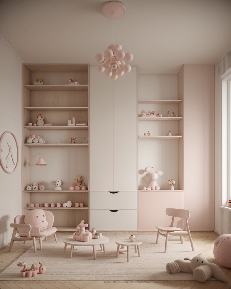 Playroom rosa orden