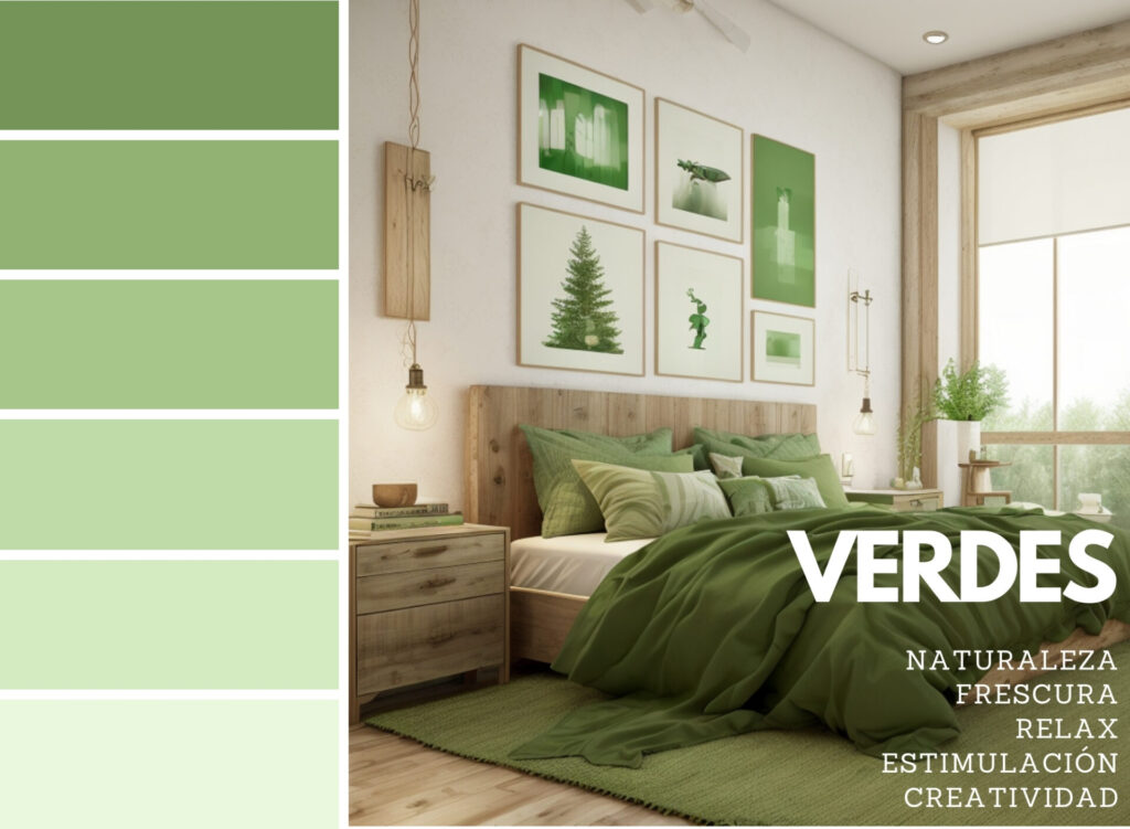 COLOR VERDE DECORACION